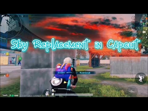 Sky Replacement in 2 Minutes | Pubg Mobile Sky Change | Capcut Video Editing Tutorial