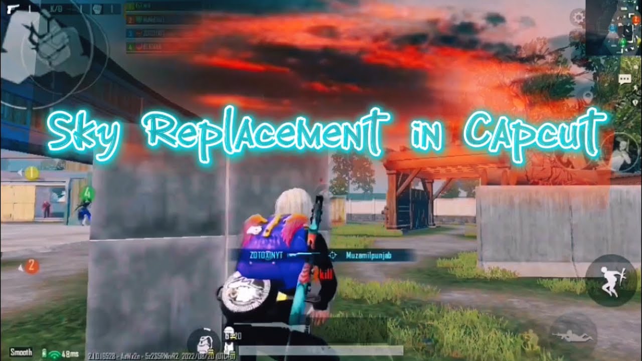 Sky Replacement in 2 Minutes | Pubg Mobile Sky Change | Capcut Video Editing Tutorial