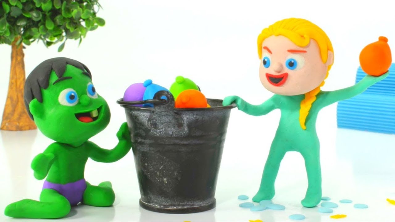 frozen play doh cartoon