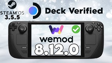 WeMod 8.12.0 Steam Deck SteamOS 3.5.5 Install Setup Guide Tutorial #steamdeck #wemod