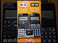 Casio fx 991 CW vs Fx991 EX speed test.Which one is faster 🇧🇩