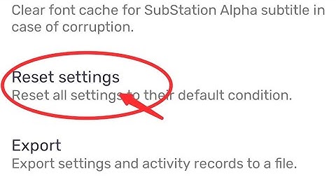 MX Player setting Kaise reset Kare, how to reset settings in MX Player