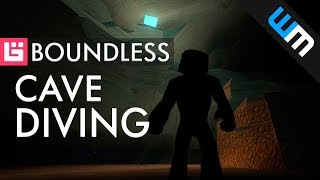 Boundless Gameplay, Exploring Caves in Boundless