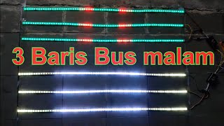 Test Modul RGB 3 Baris standar VS meteor hokiedokie