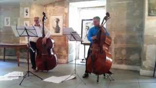 Yoshihisa Taira. Jean-Baptiste Pelletier, Jean-Pierre Robert. Synergie for 2 double basses
