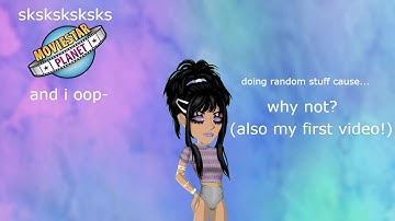Doing Random Stuff For My First Video!!!!!!!