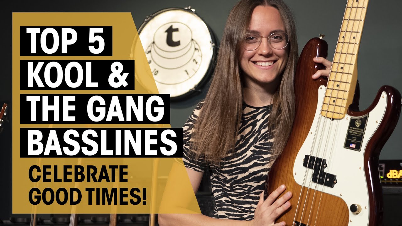 Top 5 Kool & The Gang Basslines | Celebration, Get Down On It & More | Thomann