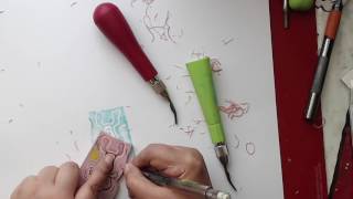 Stamp carving SNOOPY