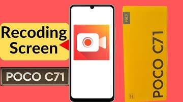 how to screen recording in poco c71 | Poco C71 me screen record kaise kare