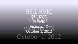Aircheck DX - 95.1 KVIC 95 KVIC Victoria, TX October 1, 2012