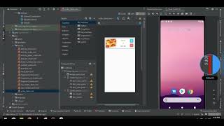 How to create NOVA PIZZA delivery application in android studio screenshot 1