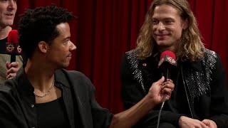 Lovely Jam Reiderson Moment 💞 The way Sam look at Jacob! Sam Reid & Jacob Anderson #iwtv 👩🏼‍❤️‍💋‍👨🏿