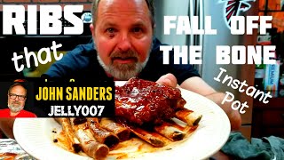 RIBS that FALL OFF THE BONE in the INSTANT POT ST LOUIS STYLE SPARE electric pressure cooker HOW TO
