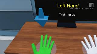 HAOMI-VR: Hand Action Observation and Motor Imagery in Unity VR