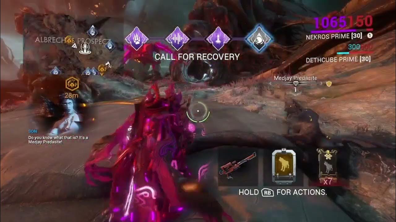 Perfect Medjay Predasite Capture In Warframe YouTube
