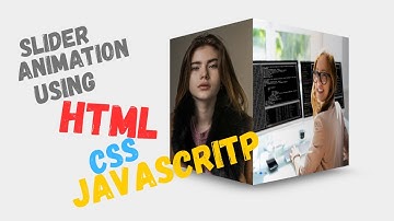 3D Slider Animation Using HTML, CSS and JavaScript #coding #programming #education #webdevelopment