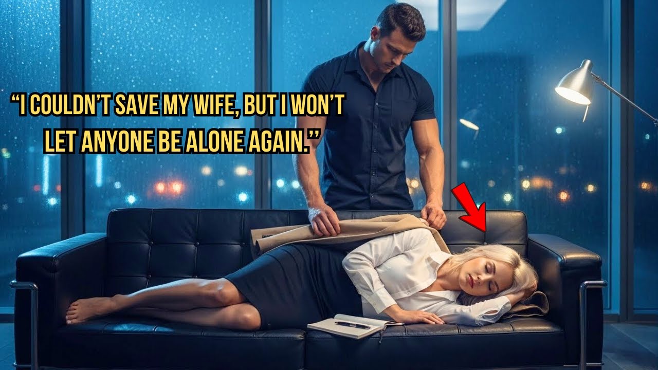 The CEO Fakes a Nap to Test the Janitor Dad—Then Freezes at His Whisper