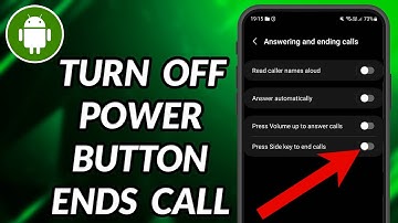 How To Turn Off Power Button Ends Call In Android