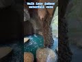 Walk in  a indoor waterfall cave In Thailand Largest waterfall garden full video on our channel