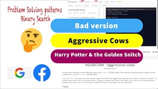 1.3 Problem Solving Patterns | Optimization | 278. First Bad Version Leetcode