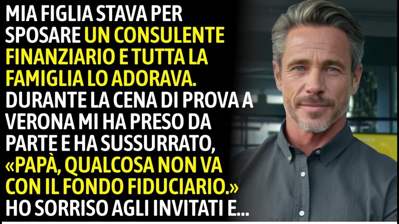 Alla Festa Di Fidanzamento Di Mia Figlia Sussurrò: «Papà, Controlla Le Referenze…»