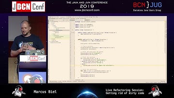 Live Refactoring Session: Getting rid of dirty code by Marcus Biel at JBCNConf