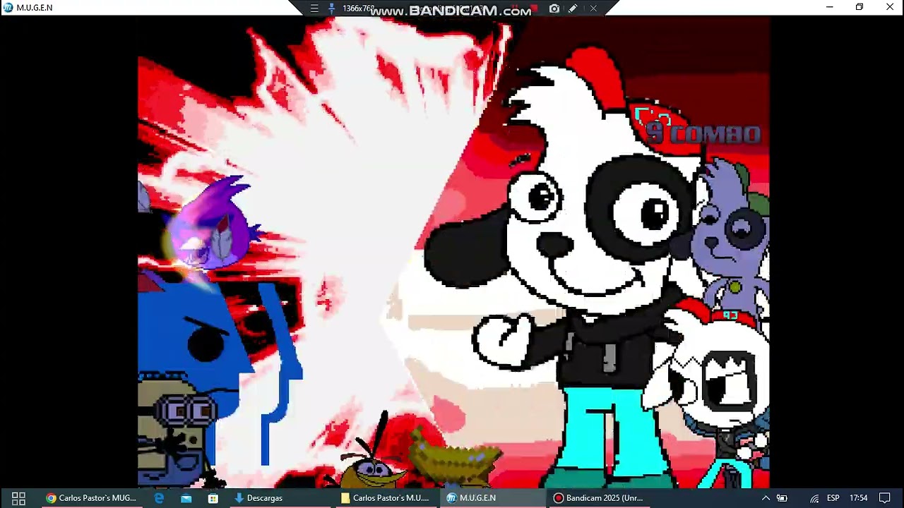 Carlos Pastor`s MUGEN: Team Dave the minion VS Team Carlos Pastor (Doki self)