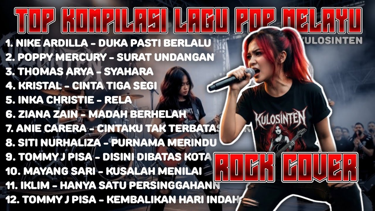 TOP KOMPILASI LAGU POP MELAYU ROCK COVER | Cover Yang Menggugah Kenangan