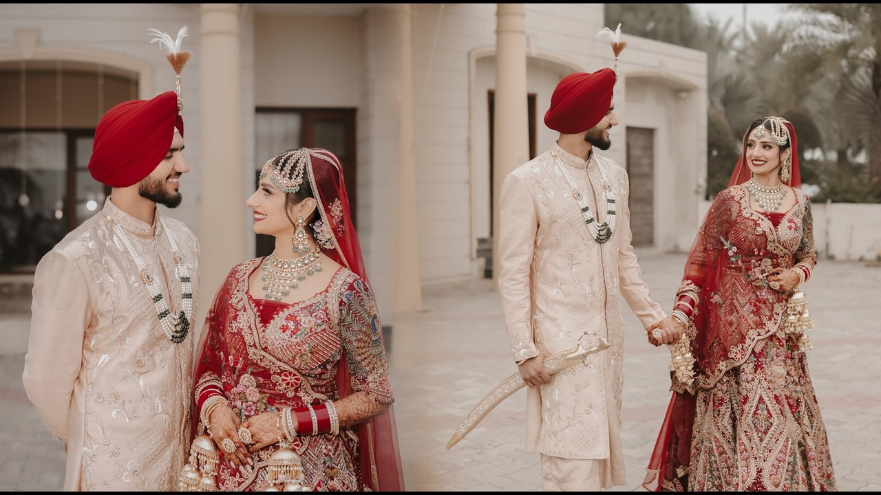 CINEMATIC WEDDING HIGHLIGHT | RANDHEER & HAMMIT | JAGJIT STUDIO PHOTOGRAPHY | 8725910013