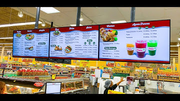 Digital Menu TV - Exacto Signage Oct 2025