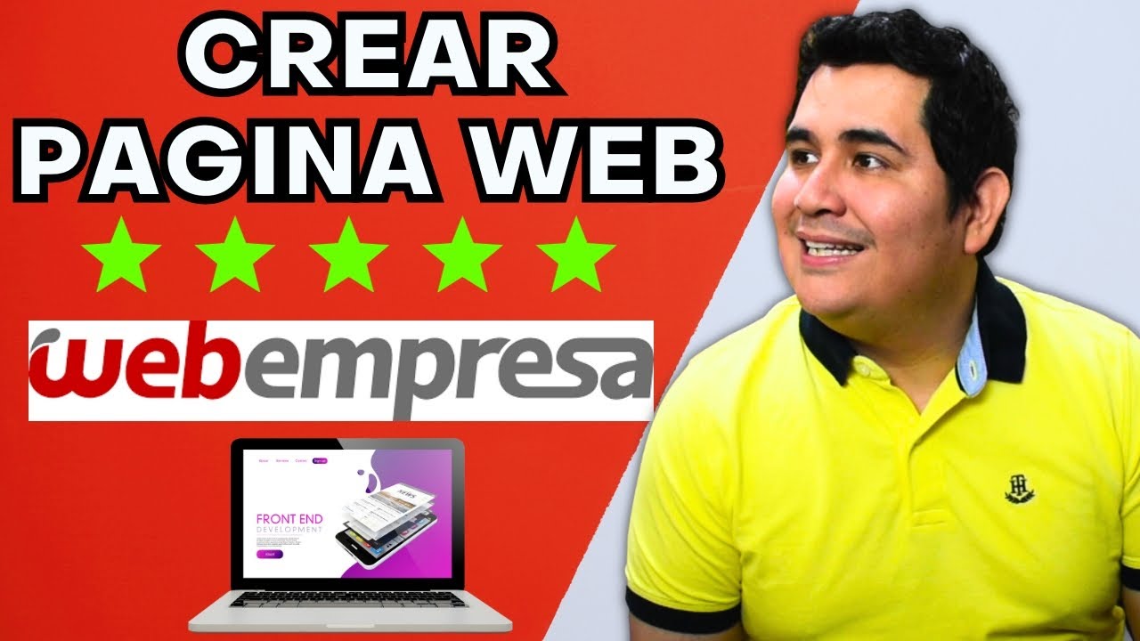 Como Crear Una PAGINA WEB con WEBEMPRESA