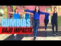 CUMBIAS | Rutinas de BAJO IMPACTO | Baile para bajar de peso en casa