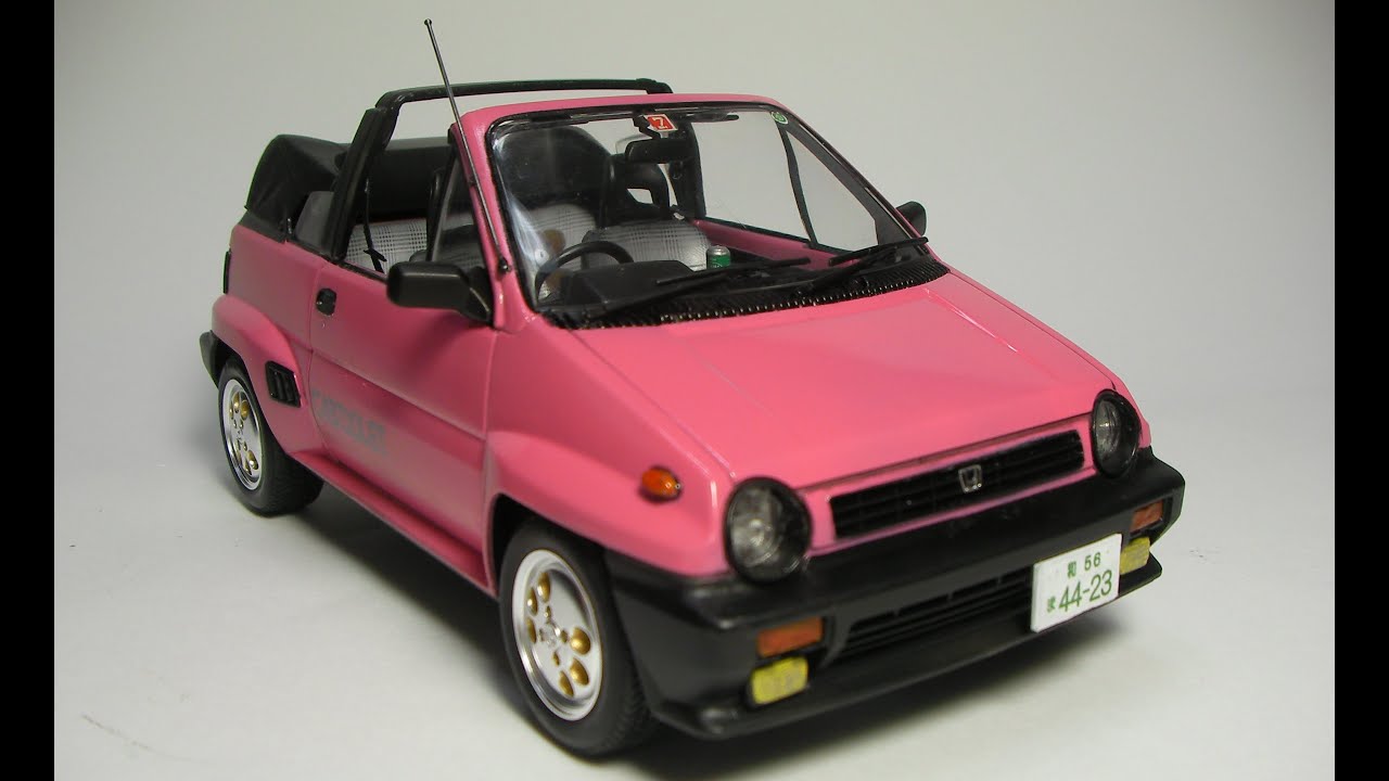 Honda CITY CABRIOLET (TAMIYA 1/24) - YouTube