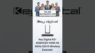 Key Digital KD-4KWHCEX HDMI 4K 60Hz 100 ft Wireless Extender