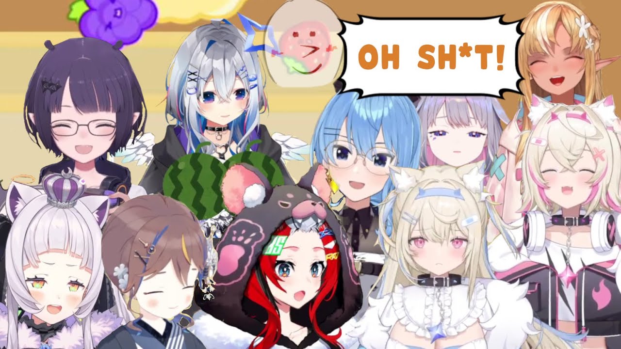 【#2】holomems Trolled by Fruits 【hololive/Eng Sub】