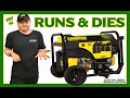 Generator Runs A Few Minutes &amp; Dies - Here&#39;s Why!