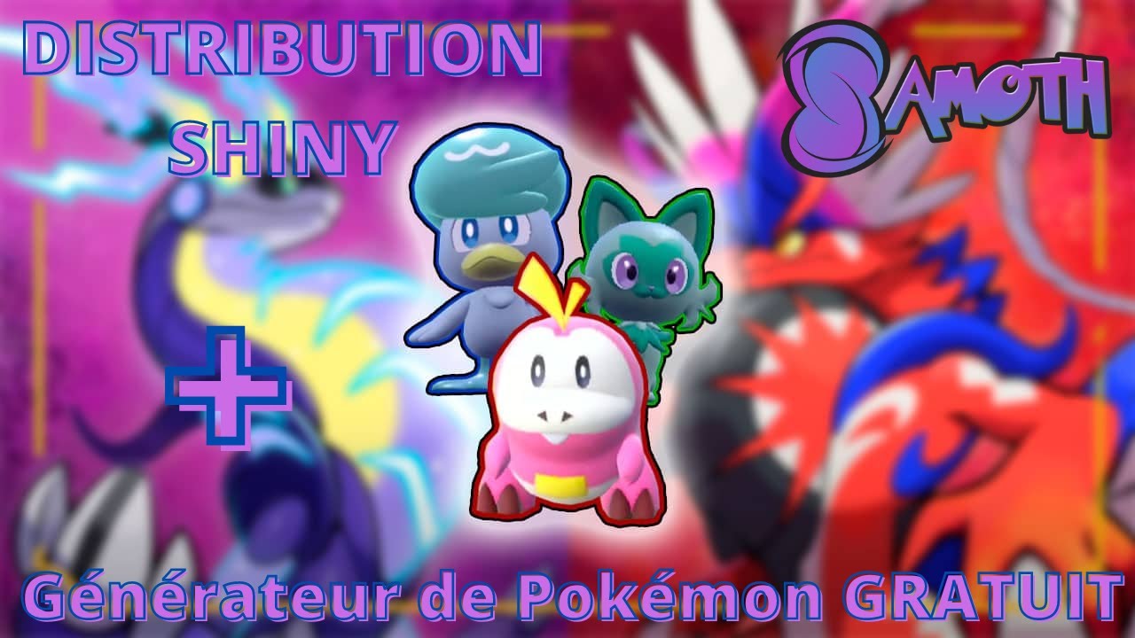 Métamorph Brillant (Shiny) 6IV Japonais Légitime Pour Pokémon Écarlate/Violet - Strat