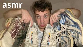 ASMR : Je vous présente mes sneakers (+ tapping dessus)