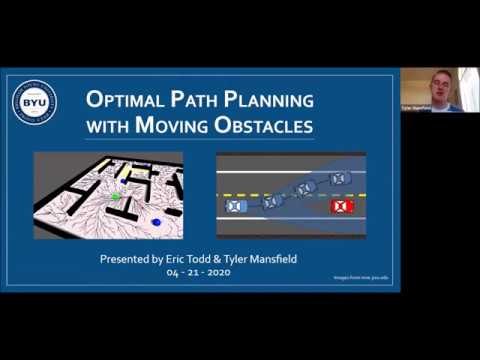 Optimal Path Planning with Moving Obstacles - YouTube