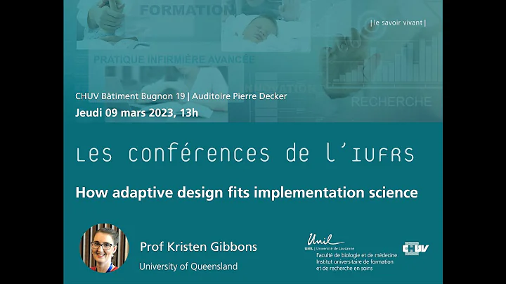 Les Confrences de l'IUFRS | Prof. Kristen GIBBONS ...