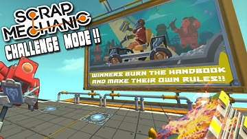 CHALLENGE MODE - RECORD BREAKING!! - Scrap Mechanic Gameplay