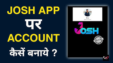 How to Create Account on Josh App | Josh App me Account Kaise Banaye | Josh App | Bivu