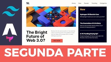 🚀 Crea una Página de Noticias Moderna con Astro + Tailwind | Tutorial Paso a Paso 🔥