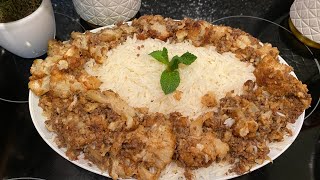 اطيب زهرة باللحمة والرز من مطبخي