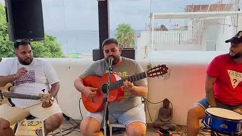 Manuel santiago y su banda, a puro dolor