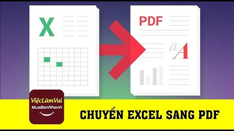 Cách chuyển Excel sang PDF - Thủ thuật ViecLamVui