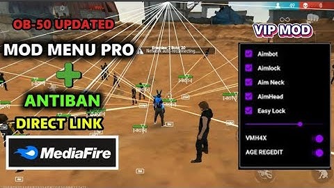 Free Fire OB50 AUTO kill mod menu free | new rank season FF hack | BR MOD,HACKER PRO V11, HG CHEAT