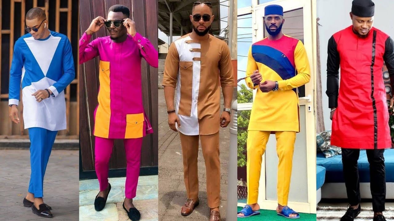2020 Top African Style Kurta Ideas For Men || Branded African Kurta Dress with Pajama for African