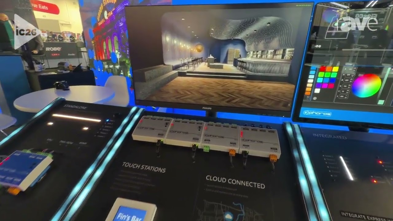 InfoComm 2026: Pharos Architectural Controls Exhibits Express Line