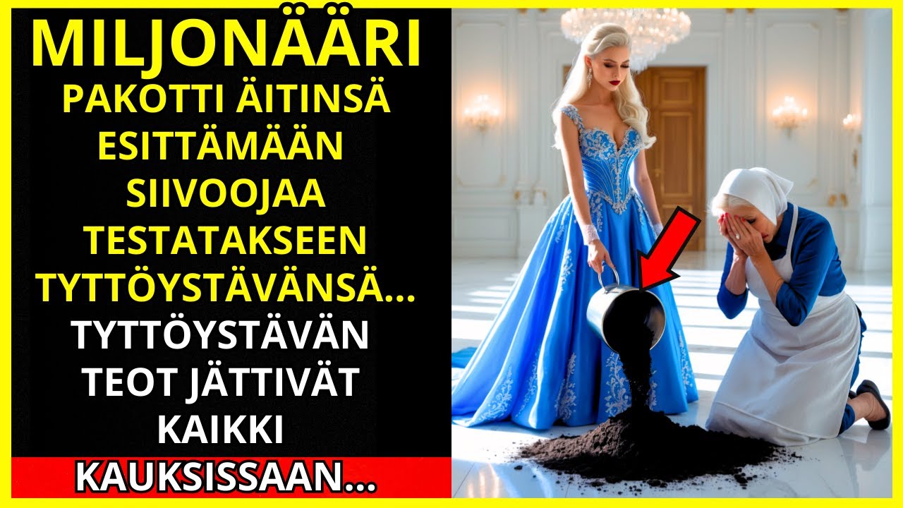 Miljonääri pakotti äitinsä teeskentelemään palvelijaa – morsian järkyttyi!